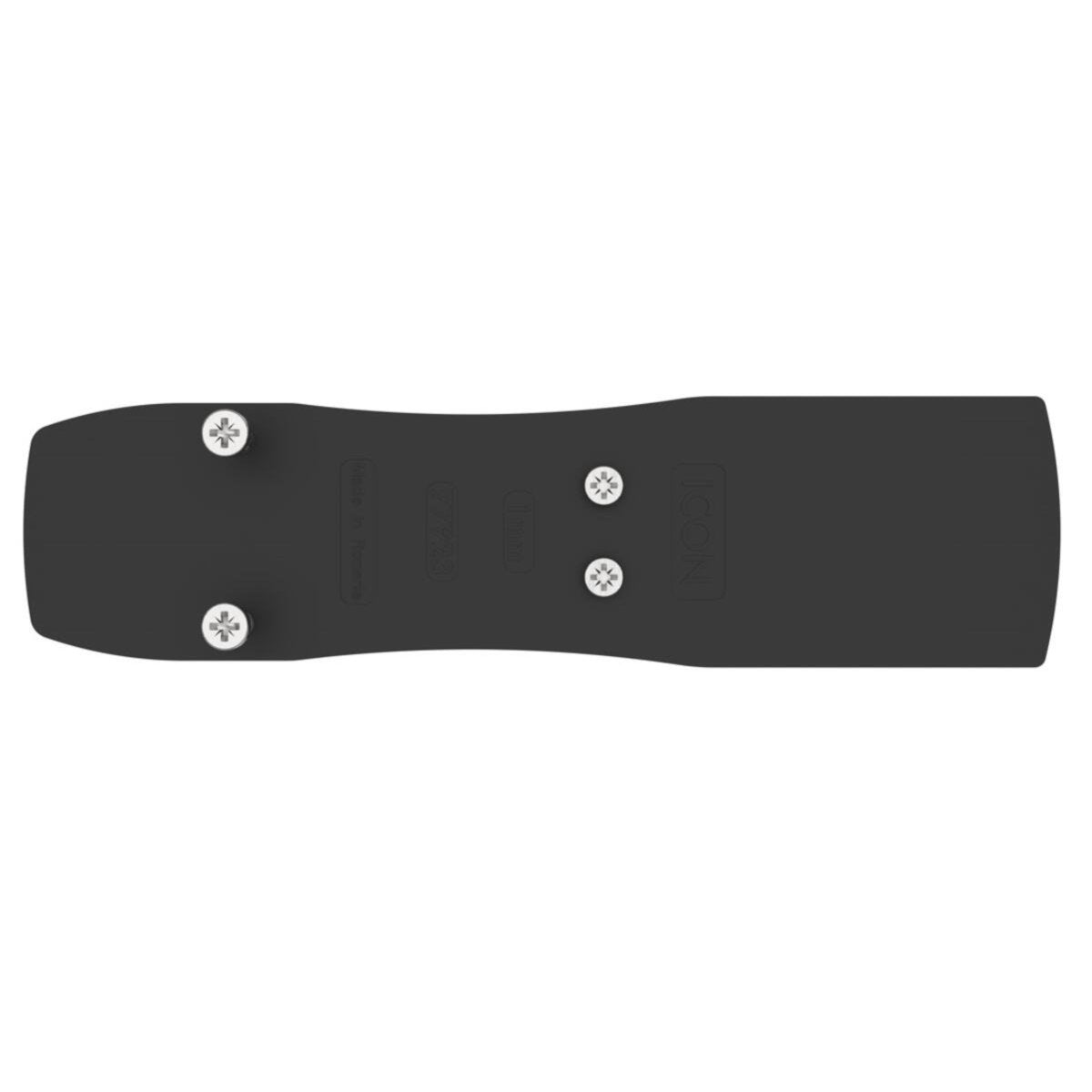 Atomic Rear Distance Plate Icon RS16/RS12/12/10 (Set 2 pieces+screw) | schwarz | Größe 1mm