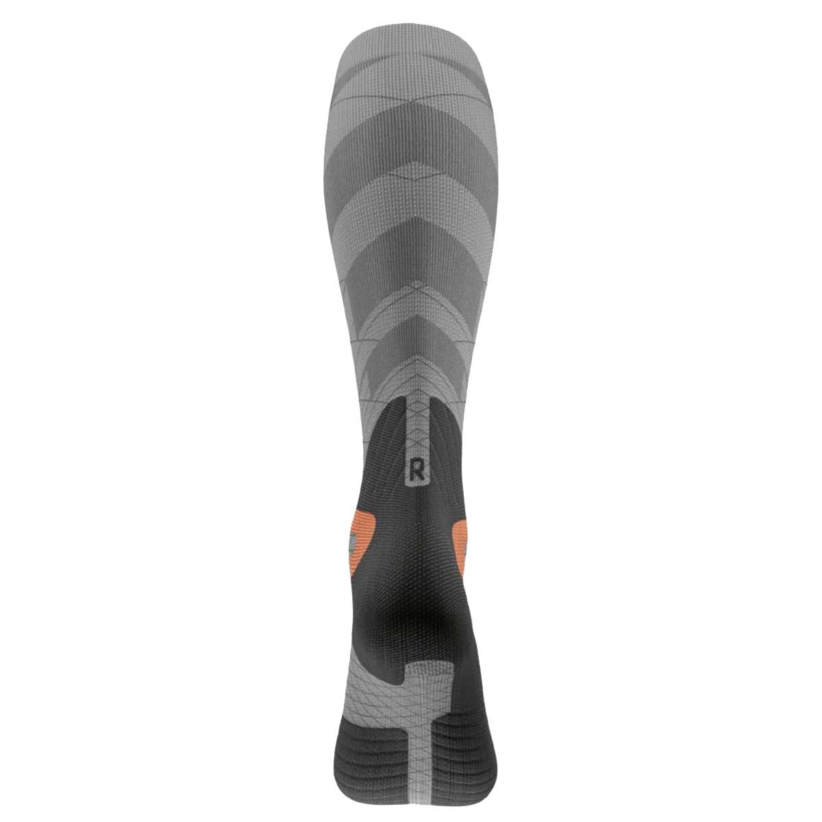 Bauerfeind Ski Performance Compression Socken Damen | grau | Größe 35-38, M