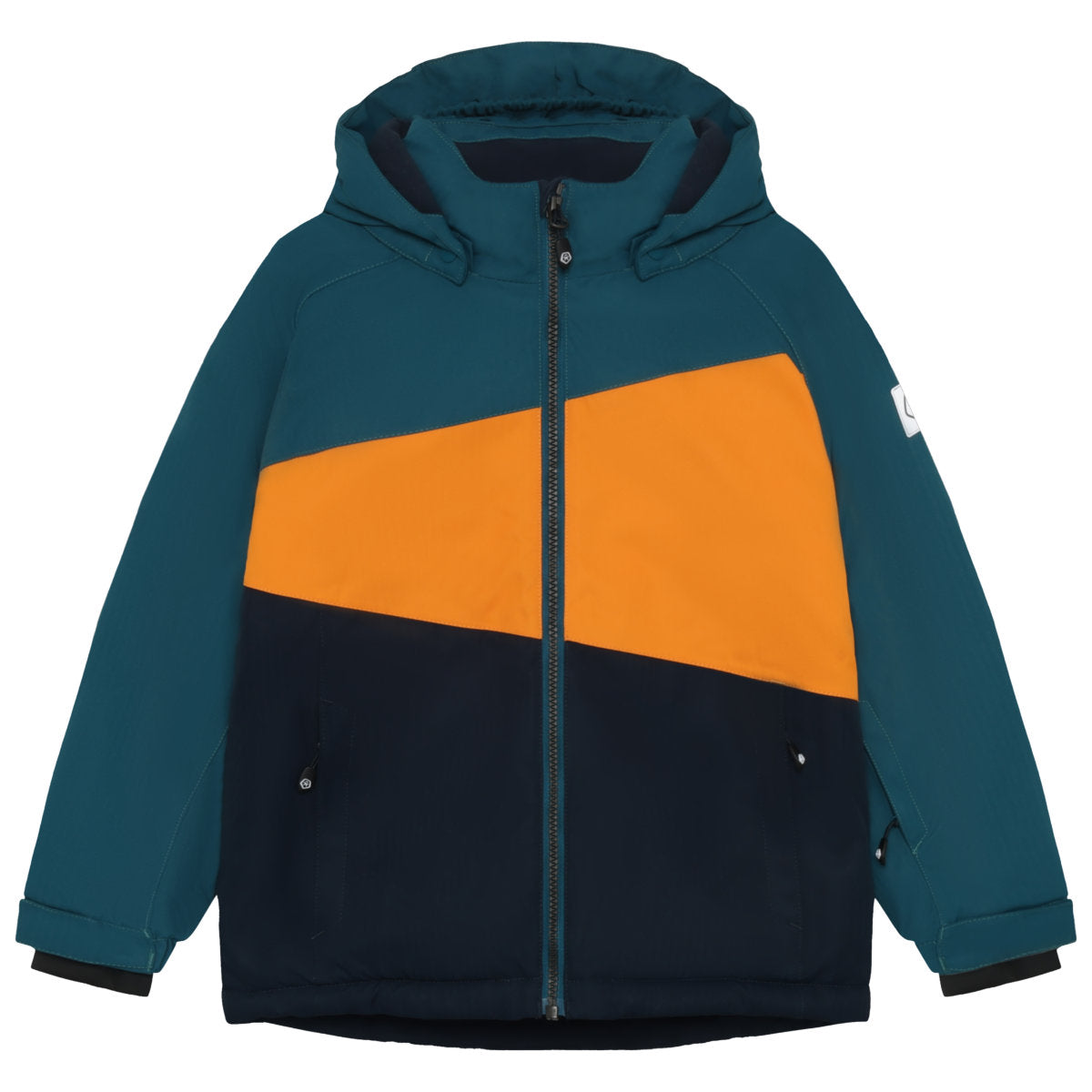 ColorKids Colorblock Skijacke Kinder | orange | Größe 104