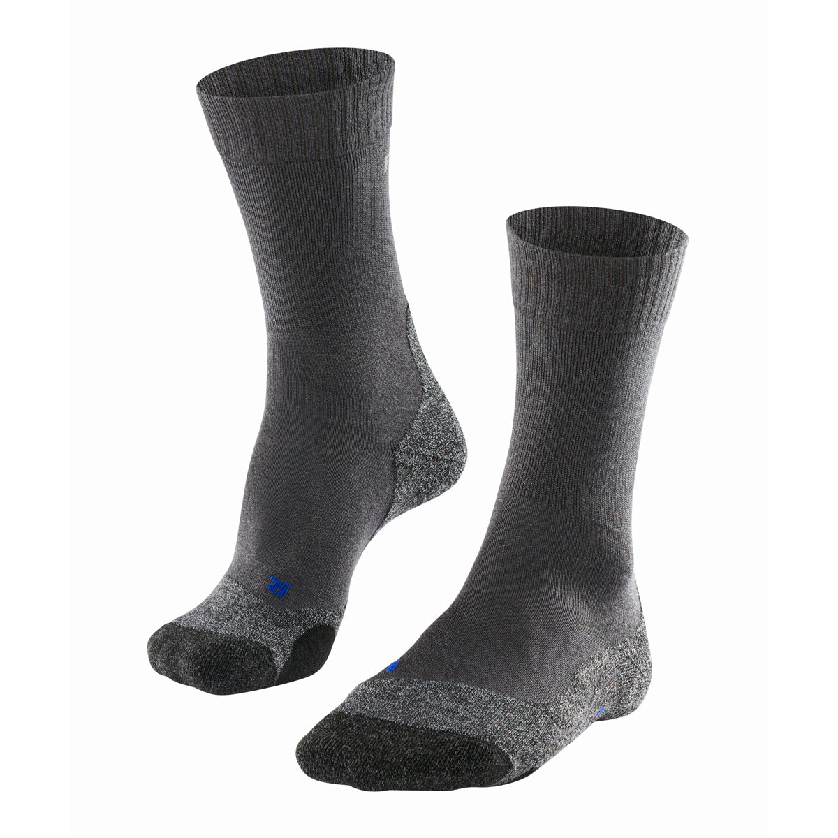 Falke TK2 Cool Trekkingsocken Damen | grau | Größe 35 - 36