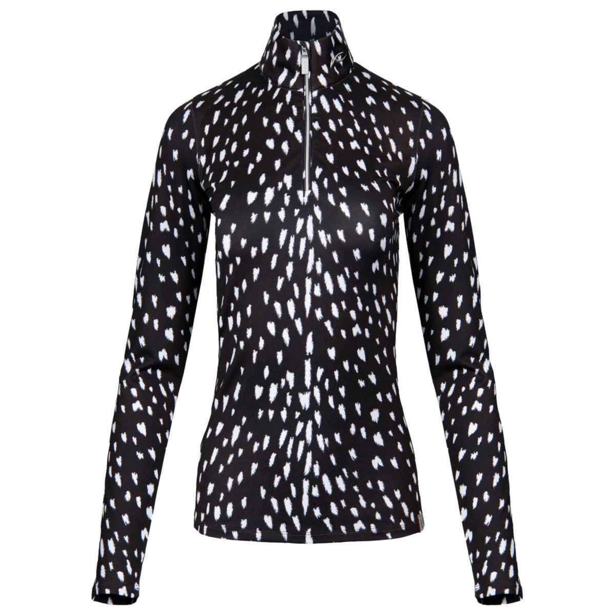 Kjus Kinetic Print Half-Zip Midlayer Damen | blau | Größe L
