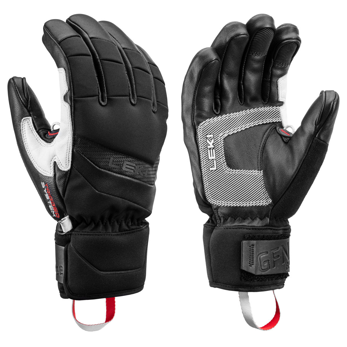 Leki Griffin Base 3D Handschuhe Herren | schwarz | Größe 8