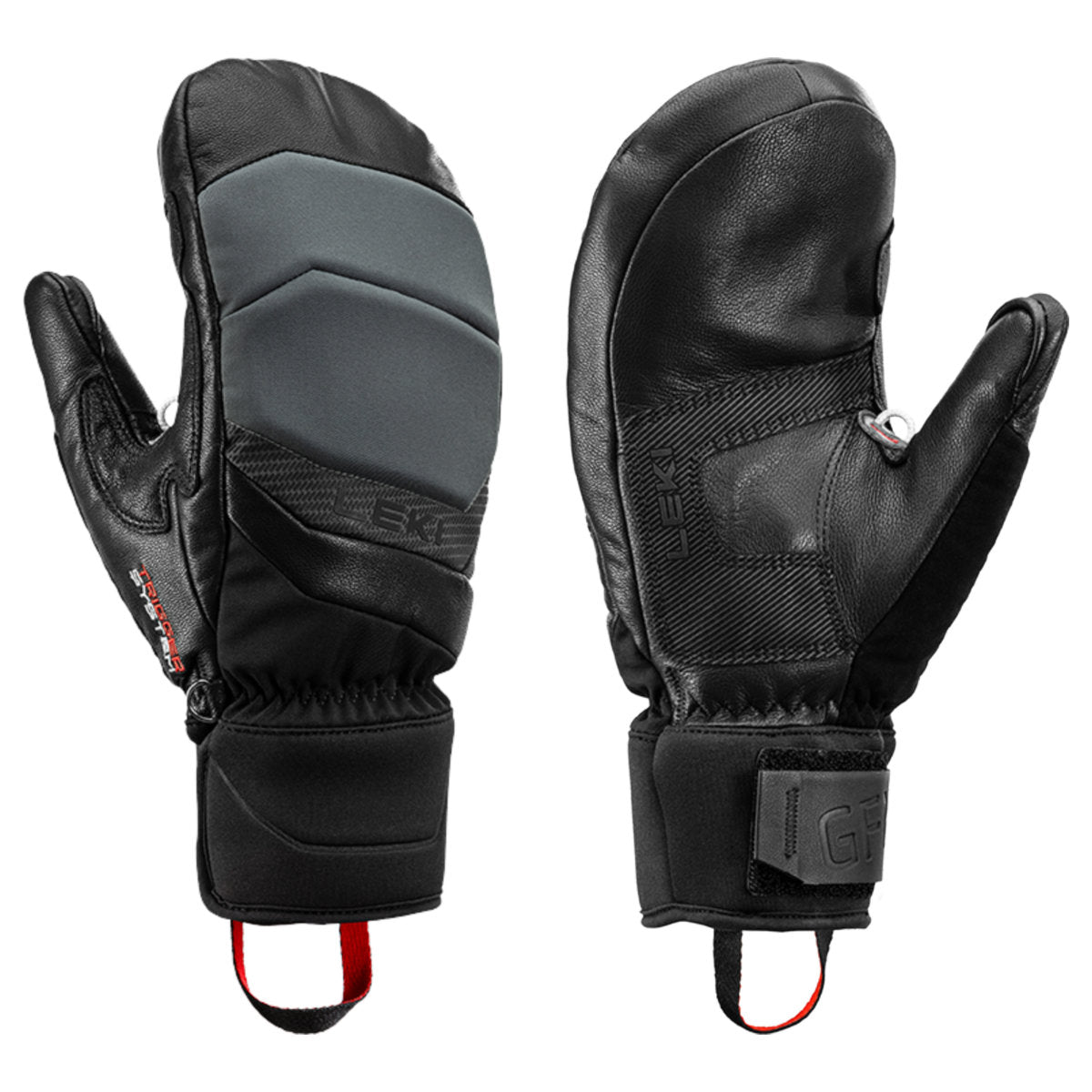 Leki Griffin Base 3D Mitt Handschuhe Herren | schwarz | Größe 10