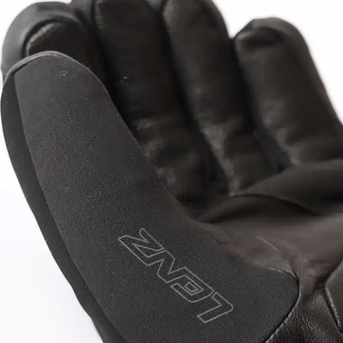 Lenz Heat Glove 6.0 Finger Cap Heizhandschuhe Herren | schwarz | Größe L (10)