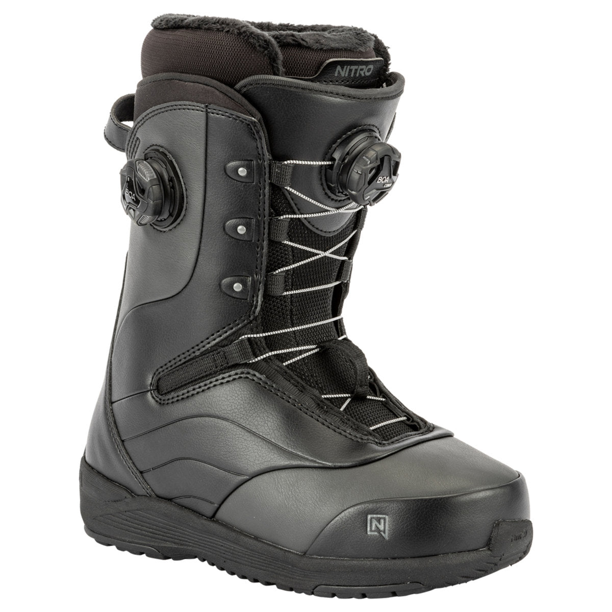 Nitro Crown BOA Snowboardschuhe Damen (2025/2026) | schwarz | Größe 25.0