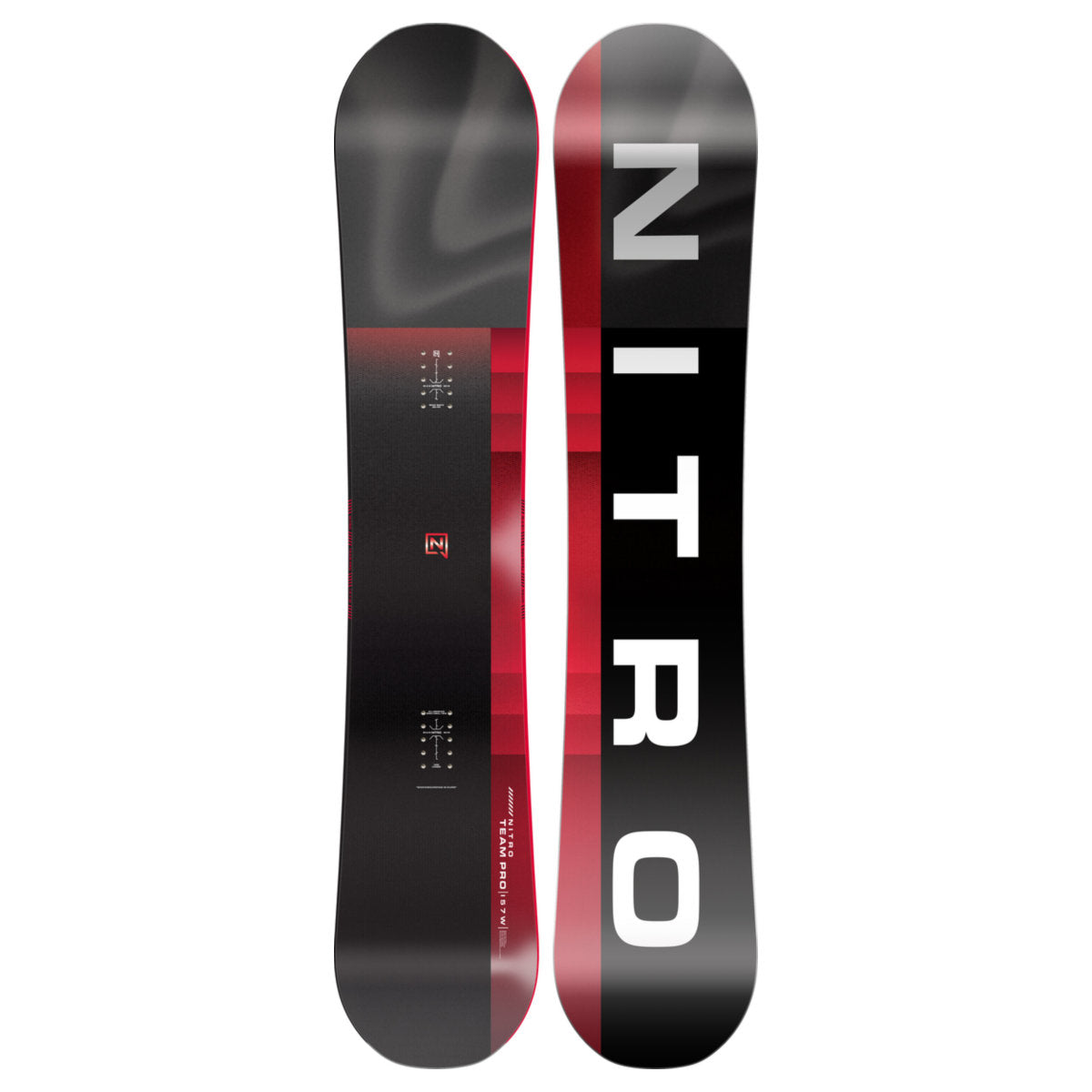 Nitro Team Pro Wide Snowboard (2026/2027) | schwarz | Größe 157w