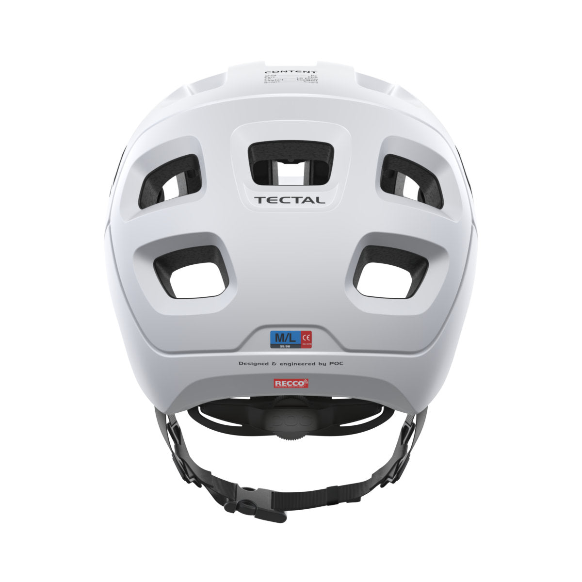 POC Tectal Bikehelm | schwarz | Größe L