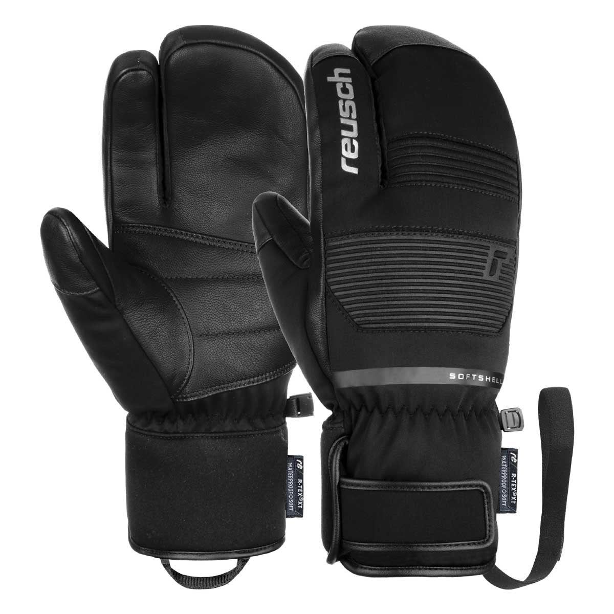 Reusch Andy R-TEX XT Lobster Handschuhe Herren | schwarz | Größe 10