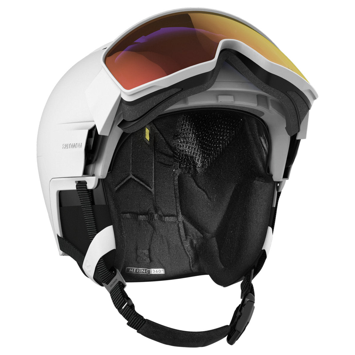 Salomon Driver Prime Sigma Photo MIPS Skihelm | weiss | Größe M