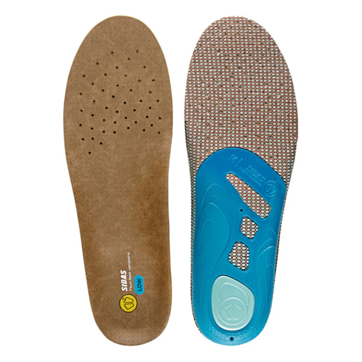 Sidas 3feet Outdoor Low Einlegesohle | braun | Größe L