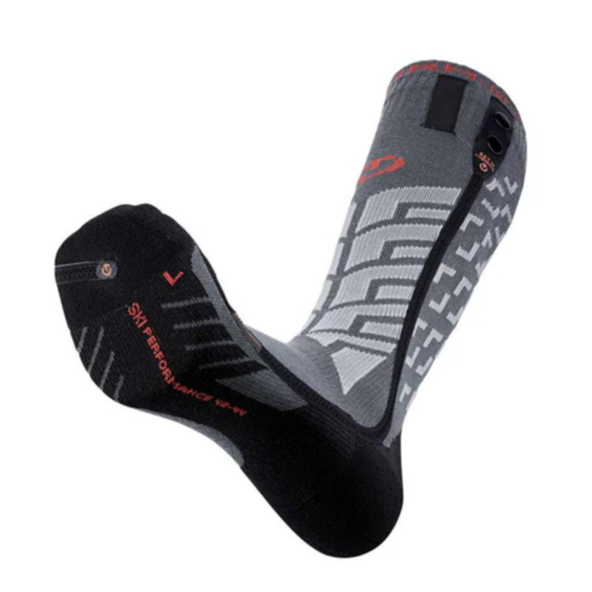 Therm-ic Ultra Warm Performance S.E.T Heizsocken | grau | Größe 35-36