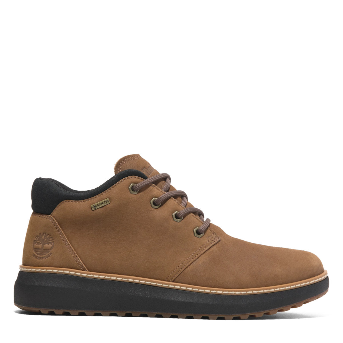 Timberland Hudson Road Mid GTX Chukka Boots Herren | braun | Größe EU 41.5