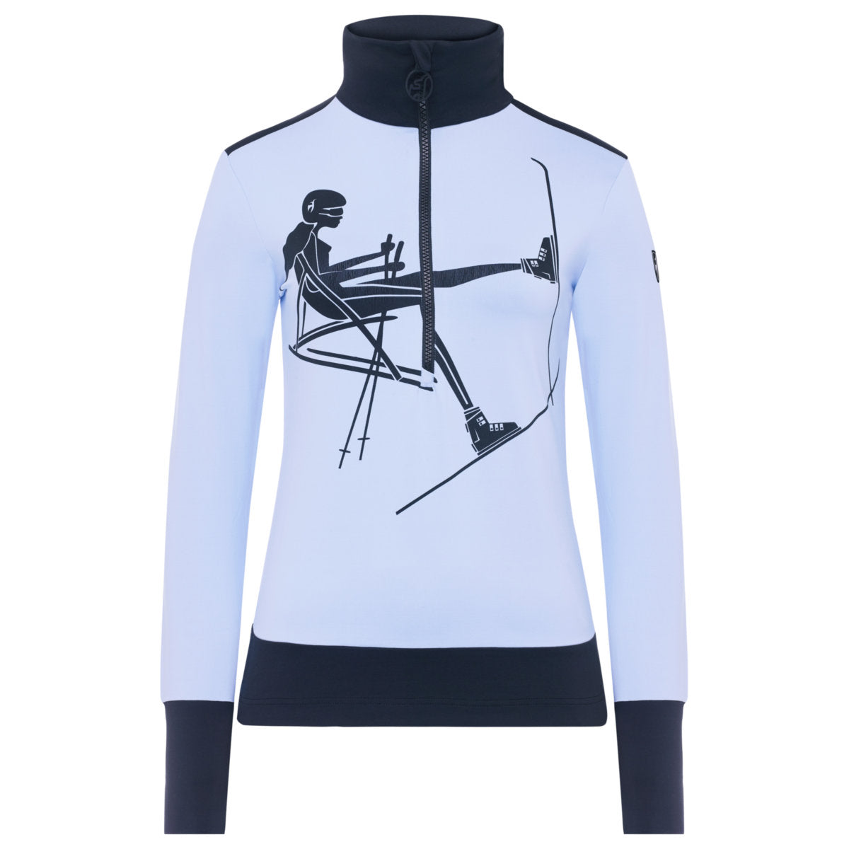 Toni Sailer Marylou Midlayer Damen | blau | Größe 36