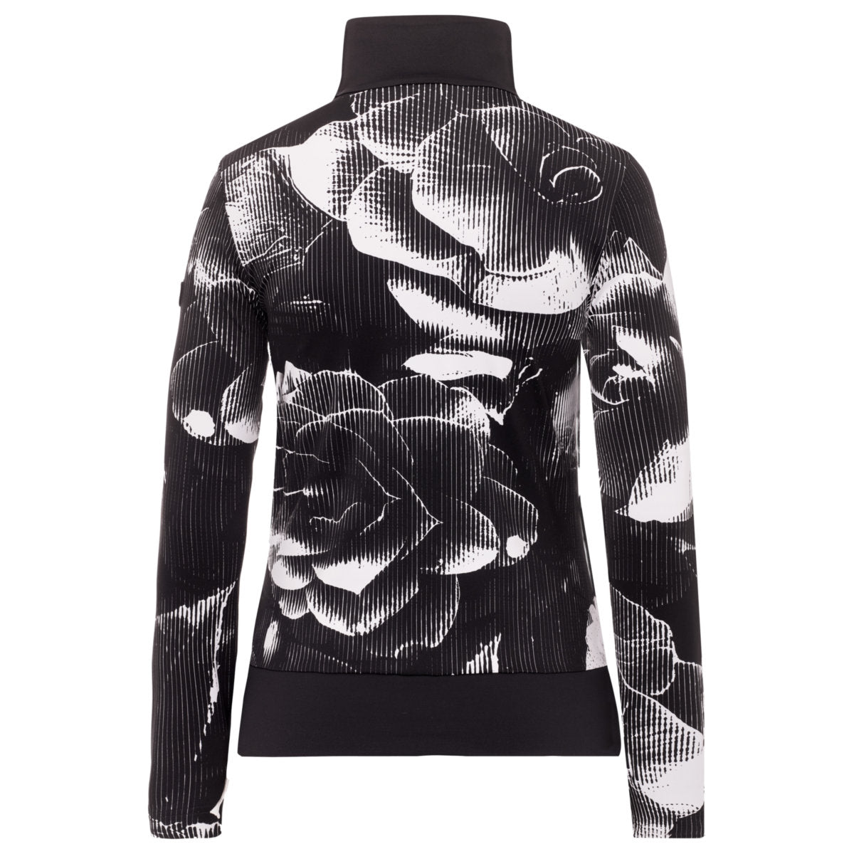 Toni Sailer Wieka Print Midlayer Damen | schwarz | Größe 36