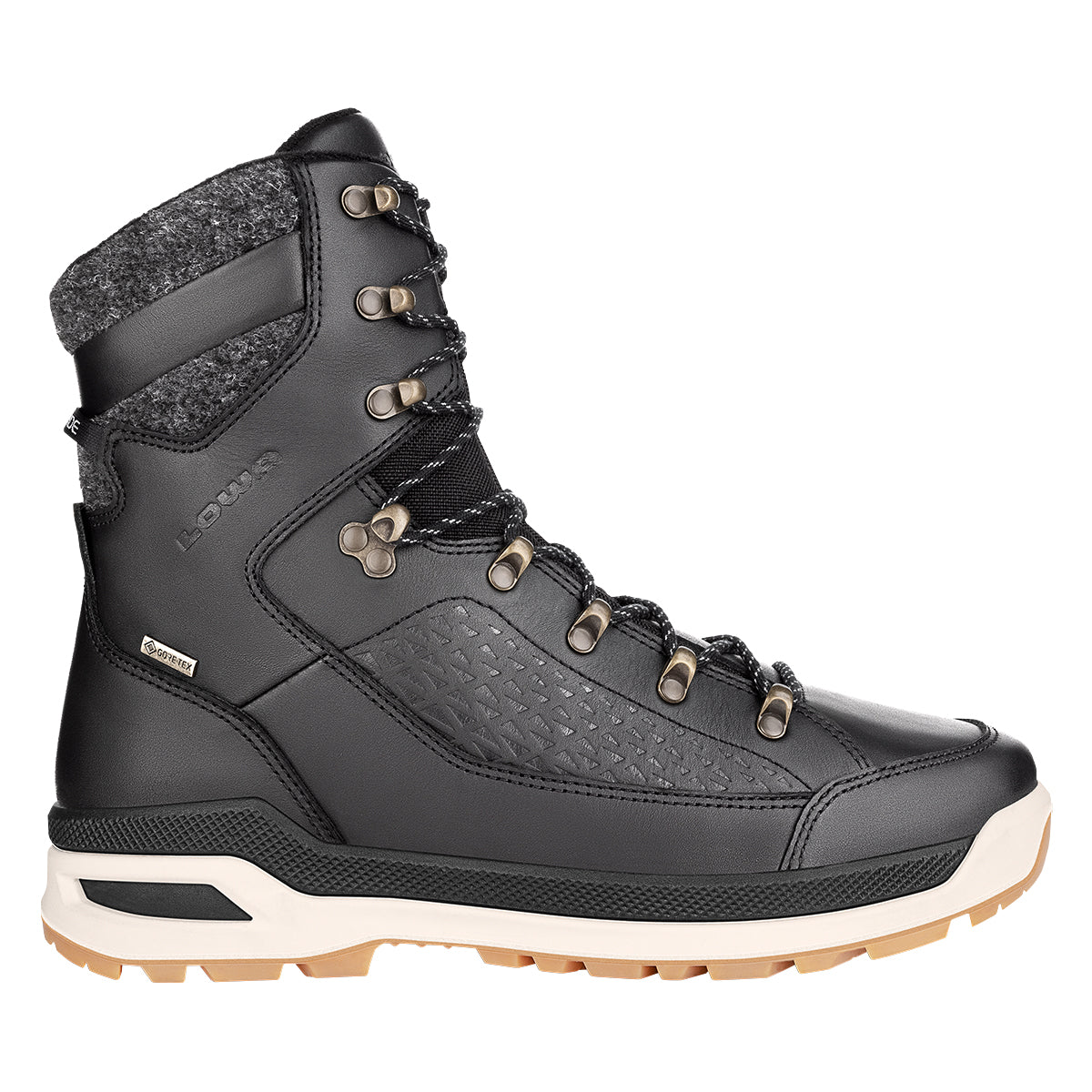 Lowa Renegade Evo Ice GTX Winterschuhe Herren | schwarz | Größe UK 10.0