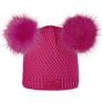Areco Pudelmütze Kinder | pink | Größe STK