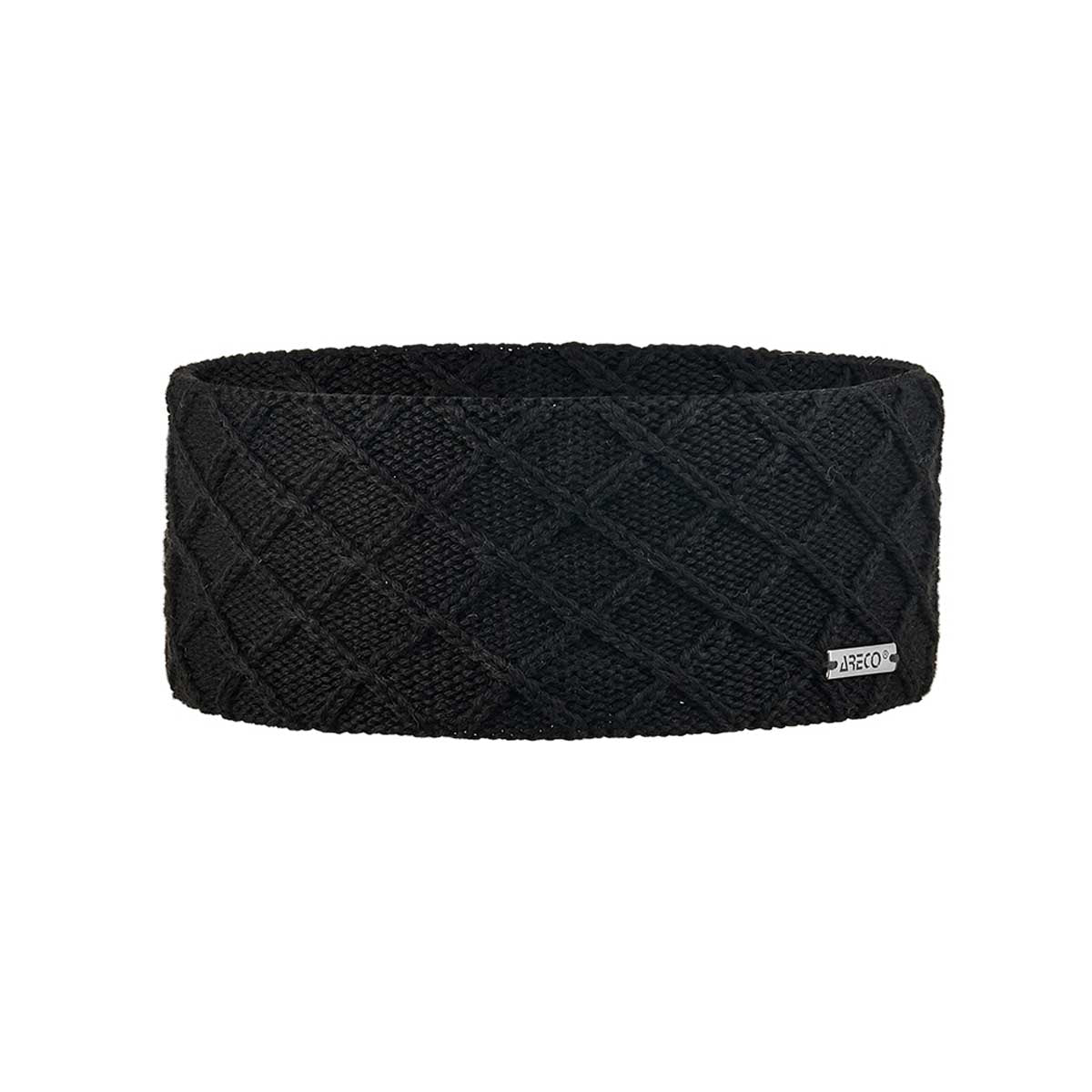 Areco Stirnband Damen | schwarz | Größe STK