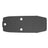 Atomic Front Distance Plate Icon 12/10 (Set 2 pieces+screw) | schwarz | Größe 1mm