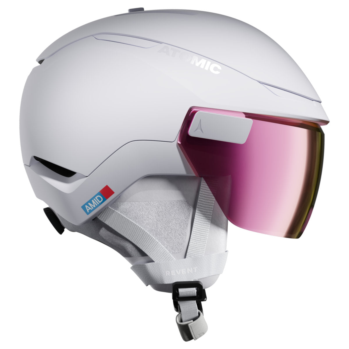 Atomic Revent GT Amid Visor HD Skihelm | weiss | Größe M