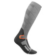 Bauerfeind Ski Performance Compression Socken Damen | grau | Größe 35-38, M