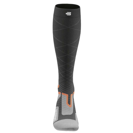 Bauerfeind Ski Performance Compression Socken Herren | grau | Größe 38-41, M