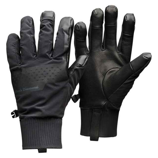 Black Diamond Alpine Softshell Handschuhe | schwarz | Größe L