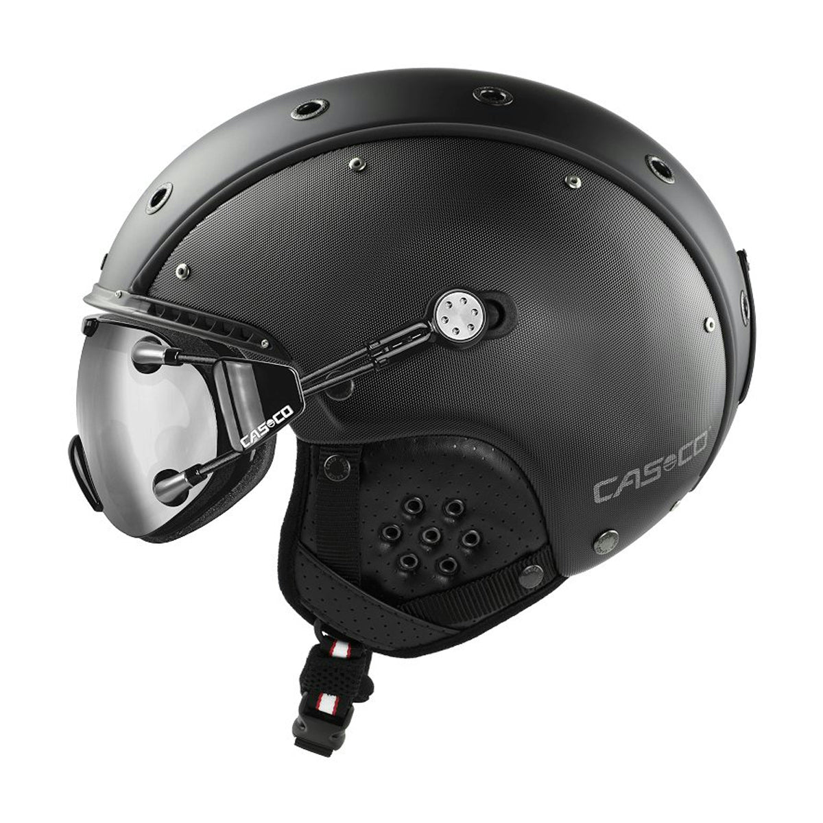 Casco SP-3 Airwolf Visor Skihelm | schwarz | Größe L