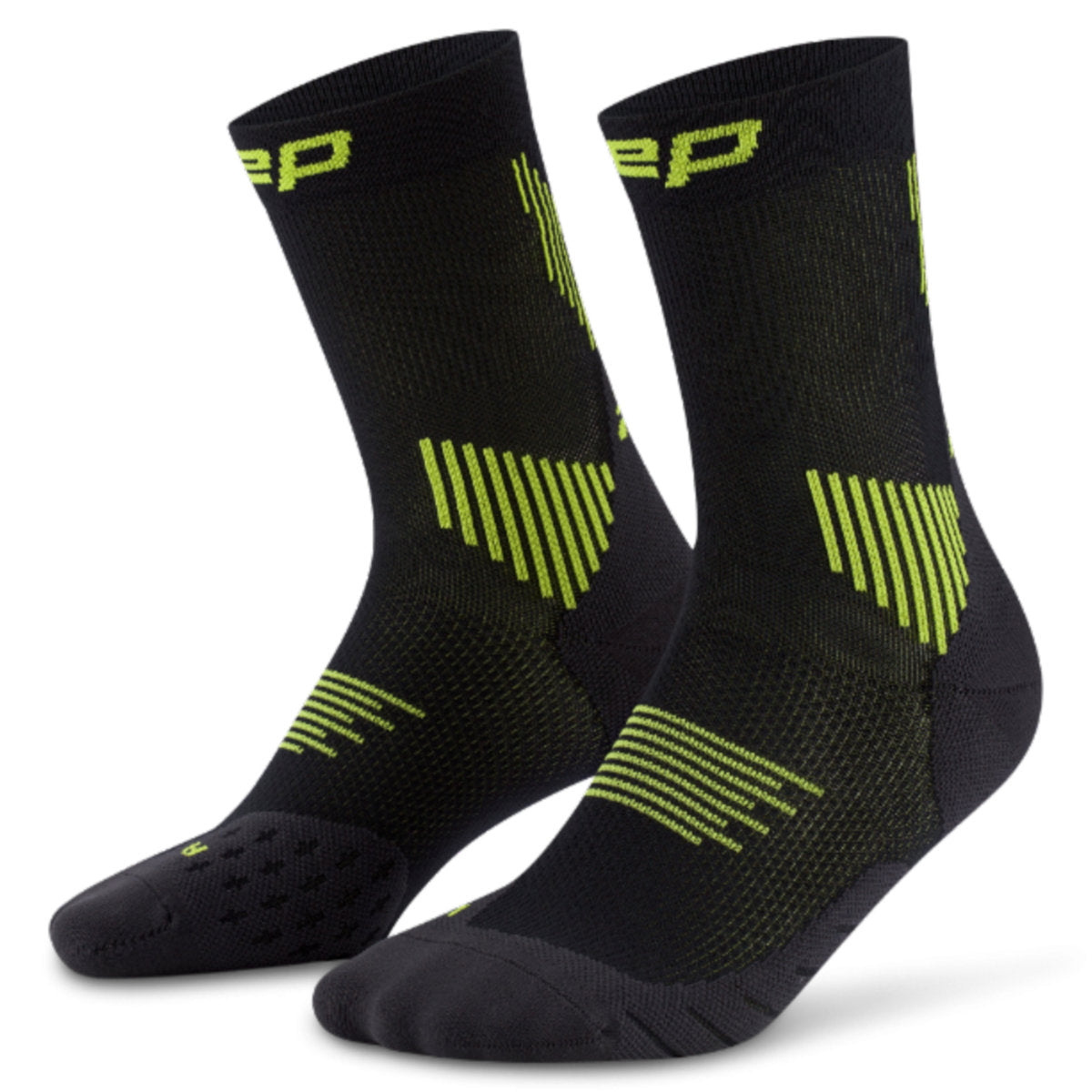 cep Core Run Mid Socken Herren | schwarz | Größe III