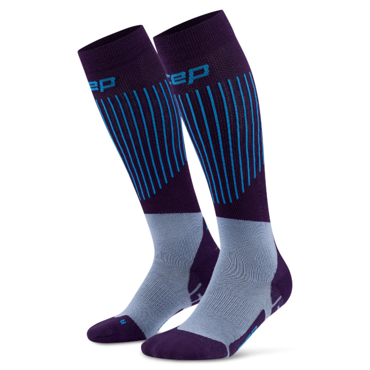 cep Ski Ultralight Compression Socken Herren | blau | Größe III