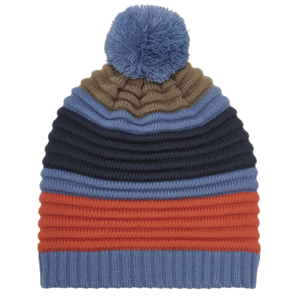 ColorKids Colorblock Mütze Kinder | blau | Größe 52