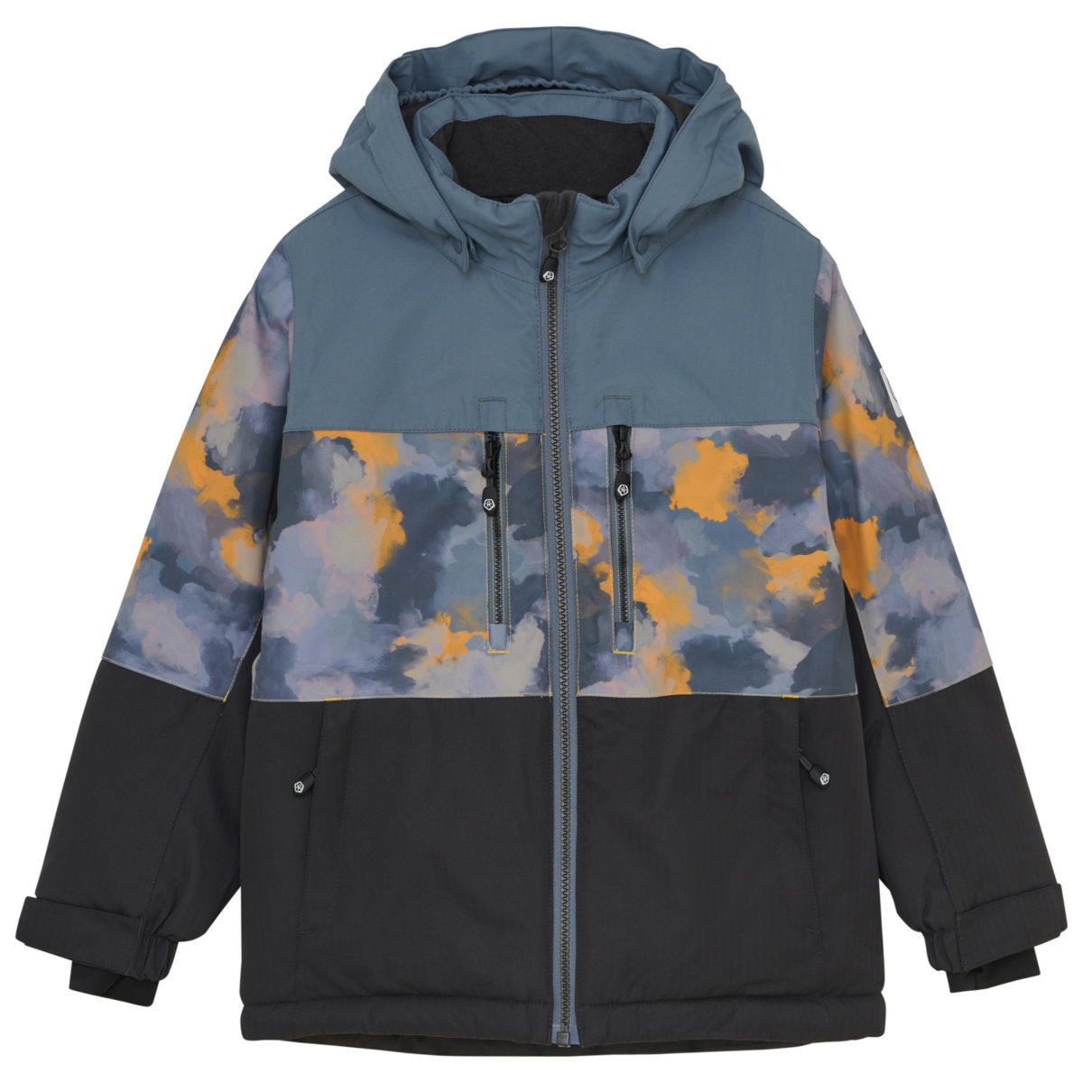 ColorKids Colorblock Skijacke Kinder | blau | Größe 116
