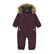 ColorKids Coverall Fake Fur Skianzug Kinder | rot | Größe 80