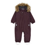 ColorKids Coverall Fake Fur Skianzug Kinder | rot | Größe 80