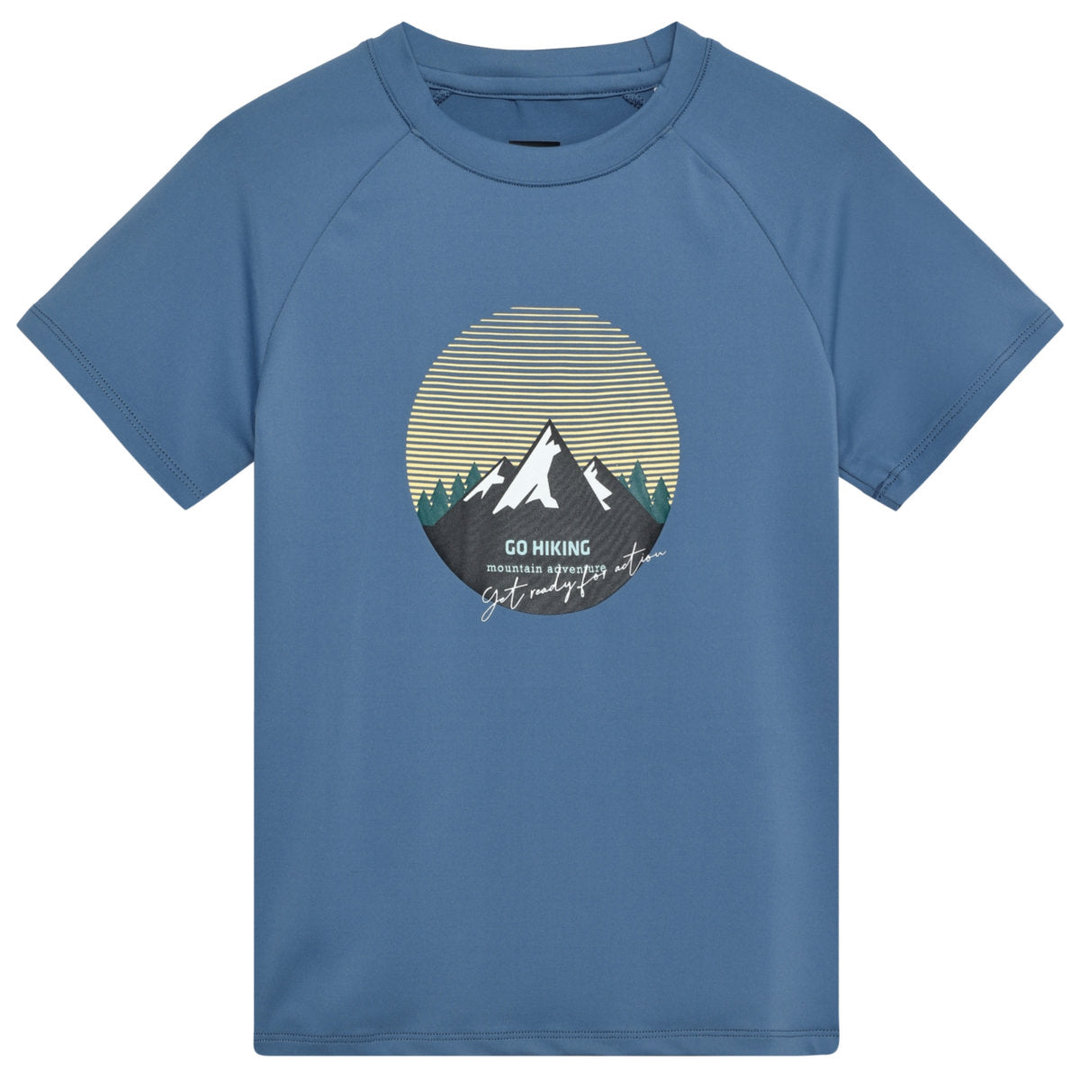 ColorKids Print T-Shirt Kinder | blau | Größe 104