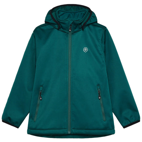 ColorKids Softshell Fleece Jacke Kinder | grün | Größe 104