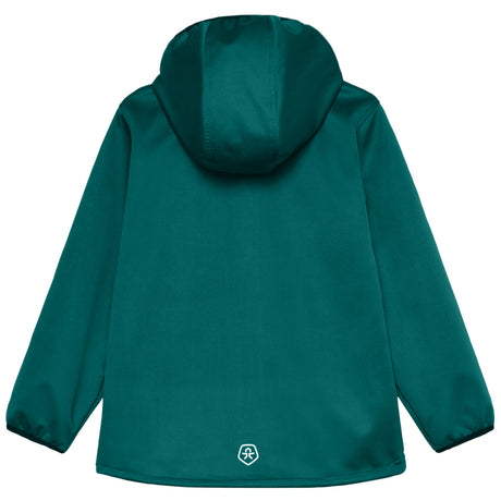 ColorKids Softshell Fleece Jacke Kinder | grün | Größe 104