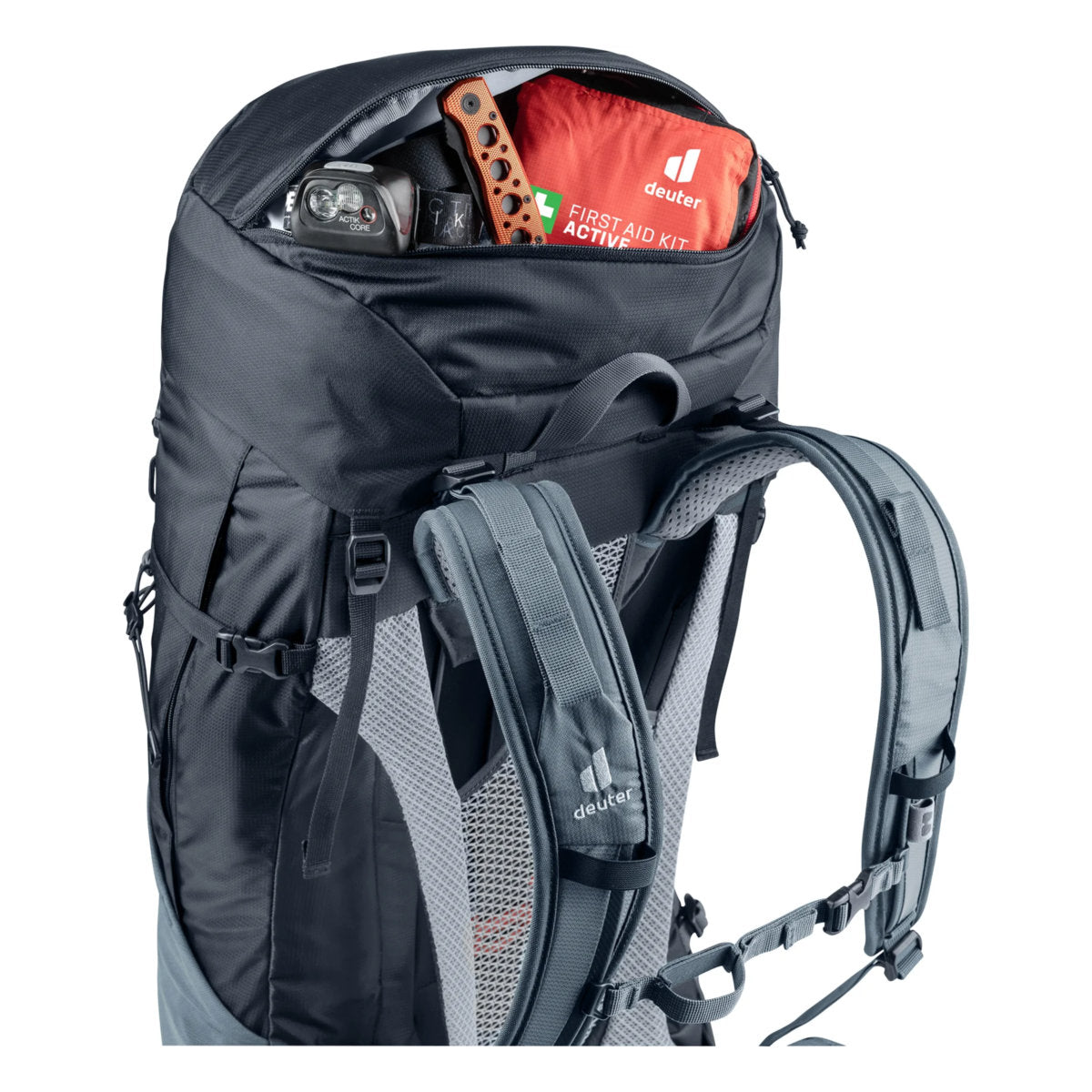 Deuter Futura Air Trek 50+10 Rucksack | schwarz | Größe STK