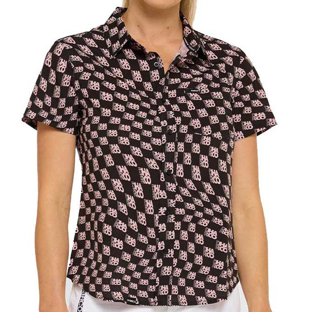 DHaRCO Tech Party Shirt Damen | schwarz | Größe L