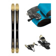 Dynafit Ridge 95 Tourenski + Ridge Tourenbindung + Speedskin Ride 95 Steigfelle (2025/2026) | schwarz | Größe 160