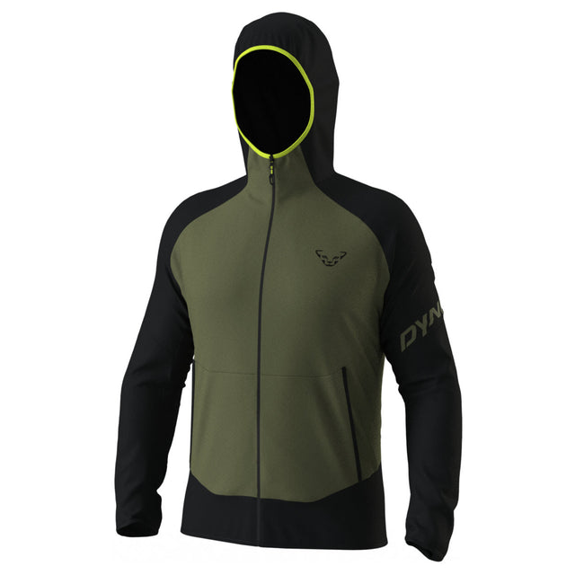 Dynafit Transalper Light Polartec Hooded Jacke Herren | grün | Größe L
