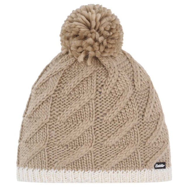 Eisbär Asteria Pompon Mütze | beige | Größe STK