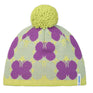 Eisbär Butterfly Pompon Mütze Kinder | violett | Größe STK