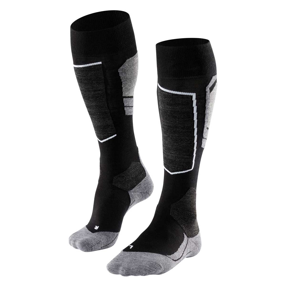 Falke SK4 Advanced Skisocken Herren | schwarz | Größe 46 - 48