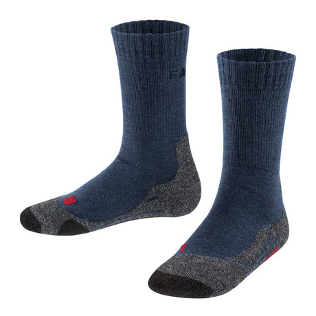 Falke TK2 Trekkingsocken Kinder | blau | Größe 27 - 30
