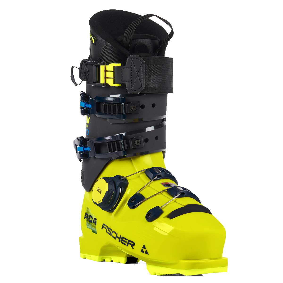 Fischer RC4 Carbon Pro MV BOA Skischuhe Herren (2026/2027) | gelb | Größe 25.5