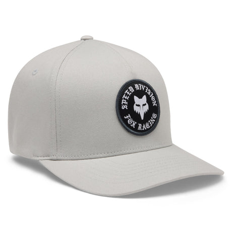 Fox Badge Flexfit Cap Herren | grau | Größe L / XL