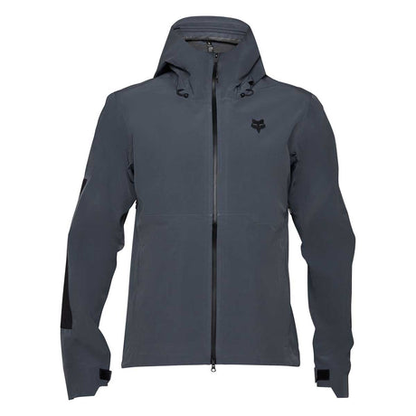 Fox Defend 3L Water Jacke Herren | grau | Größe M