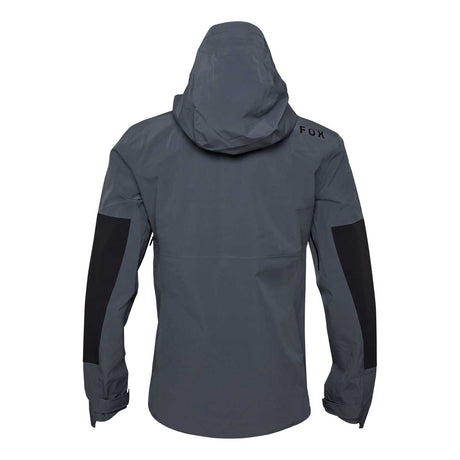 Fox Defend 3L Water Jacke Herren | grau | Größe M