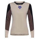 Fox Defend LS Jersey Damen | beige | Größe L