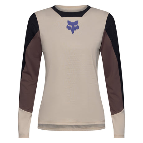 Fox Defend LS Jersey Damen | beige | Größe L